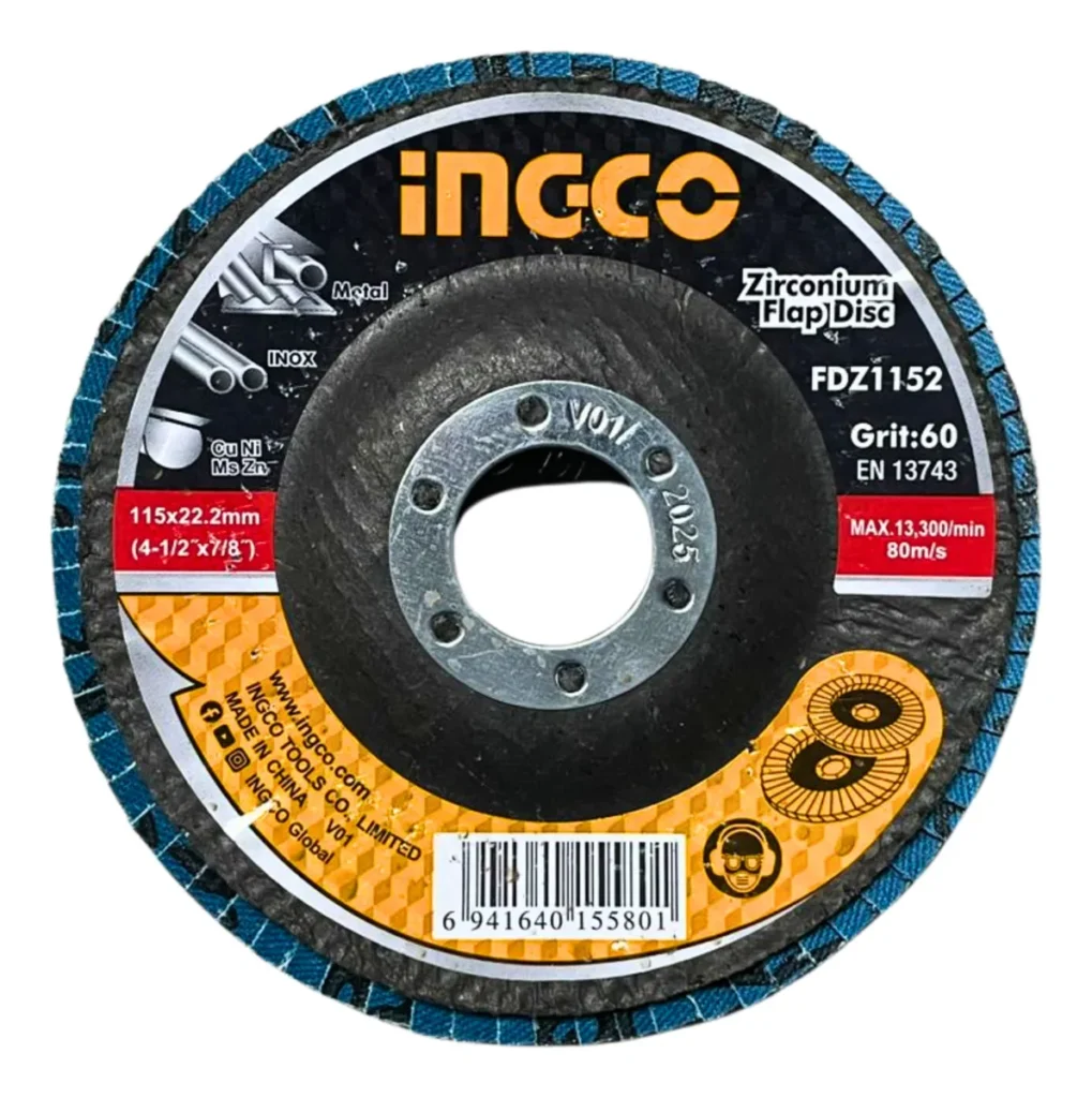 Disco Flap De Esmeril Para Pulir Quitar Oxido En Metal